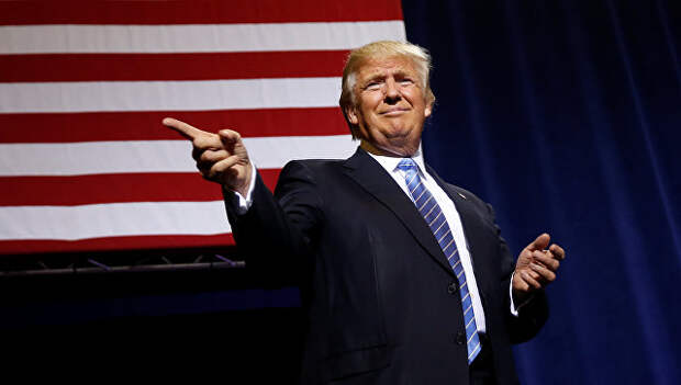 Кандидат в президенты США от Республиканской партии Дональд Трамп