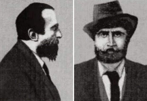 Отставной корнет Николай Герасимович Савин. Снимок сделан 26 января 1902 года в Центральном антропометрическом бюро в Париже, на нем имя — графа Тулуз де Лотрек. Фото: cdni.russiatoday.com