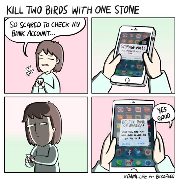 Check your bank account.