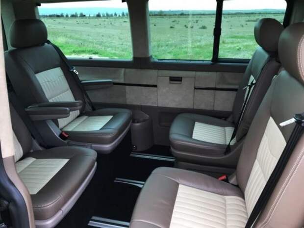 Микроавтобус Volkswagen Multivan с двигателем от Porsche 911
