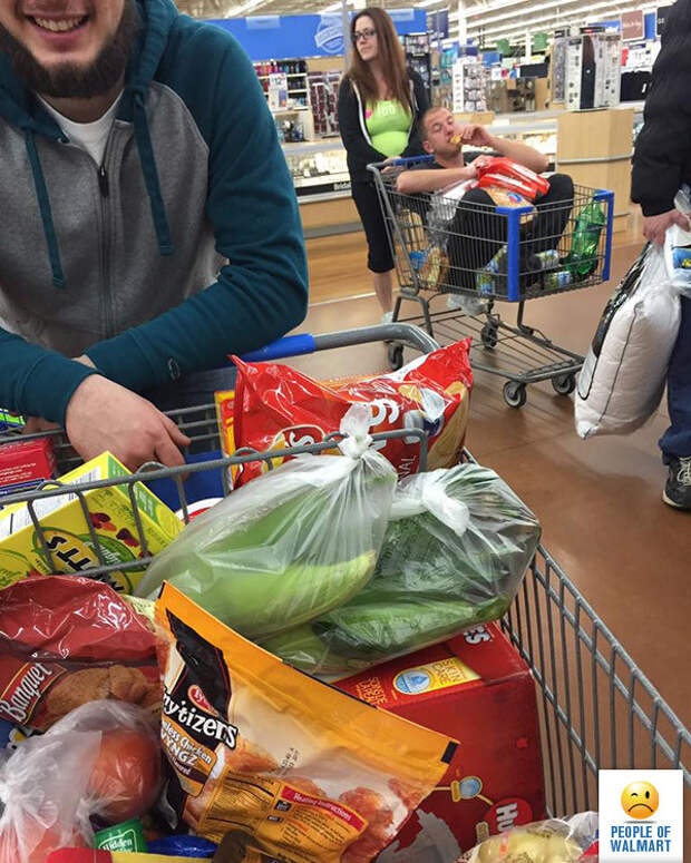 35 раз, когда кто-то пришел в супермаркет - и обалдел от увиденного