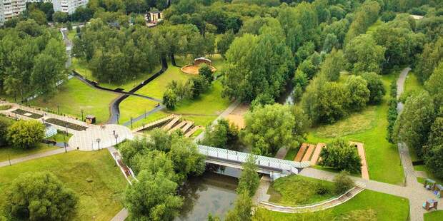 Москвичи оценят благоустройство двух участков парка "Яуза"