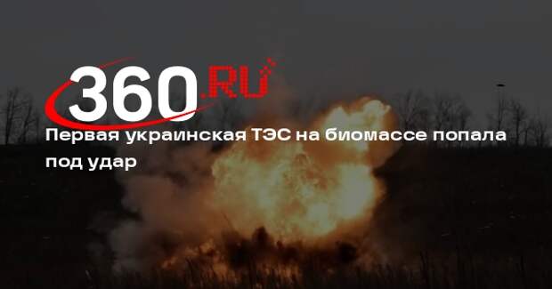 Clear Energy: на Украине повреждена первая ТЭС на биомассе