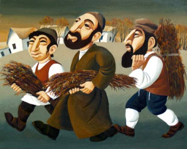 Три еврейских мужика. Автор: Владислав Цап.