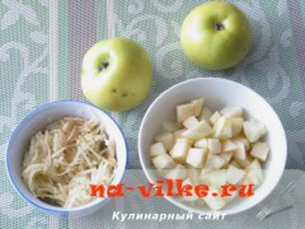 Сконы яблочные