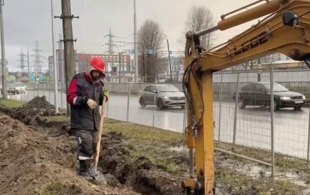 В Красногвардейском районе стартовала залповая реконструкция наружного освещения