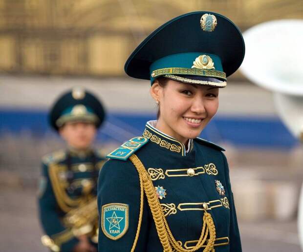 Степные амазонки: Девушки из армии Казахстана армия, девушки, казахстан