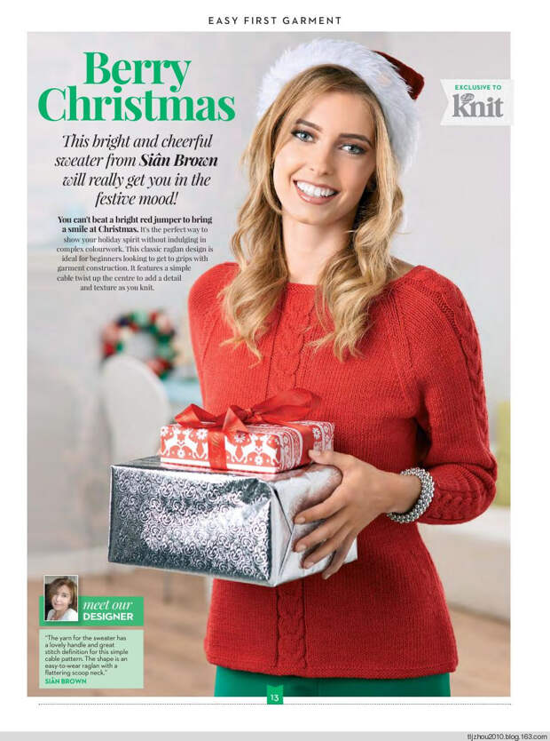 Lets Knit Single Issue Xmas Spec №14 2014 - 紫苏 - 紫苏的博客 Lets Knit Single Issue Xmas Spec №14 2014 - 紫苏 - 紫苏的博客