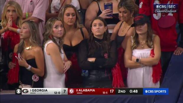 Sad Georgia Fans
