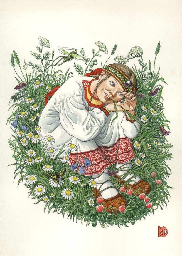 Образы Николая Фомина, художника славяниста