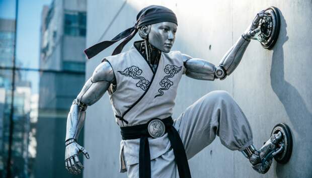 Китайские роботы овладели мастерством боевых искусств