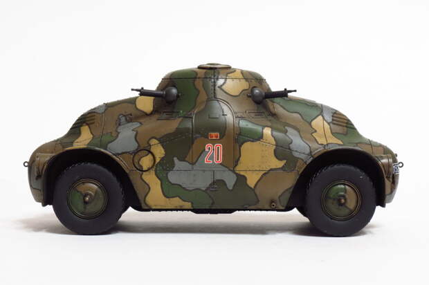 Средний бронеавтомобиль Škoda PA-II “Zelva”