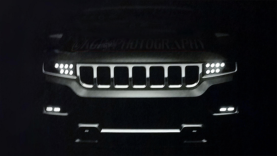 Появилось первое изображение нового внедорожника Jeep