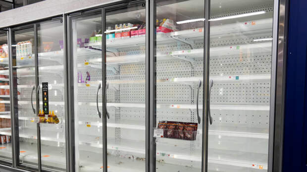 Американцы в панике опустошили полки магазинов в ожидании зимнего шторма