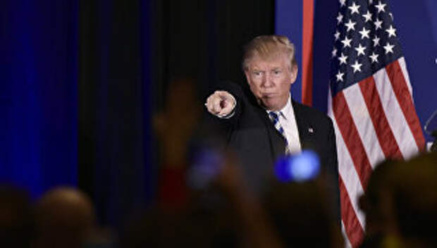 Кандидат в президенты США Дональд Трамп. Архивное фото Кандидат в президенты США Дональд Трамп. Архивное фото