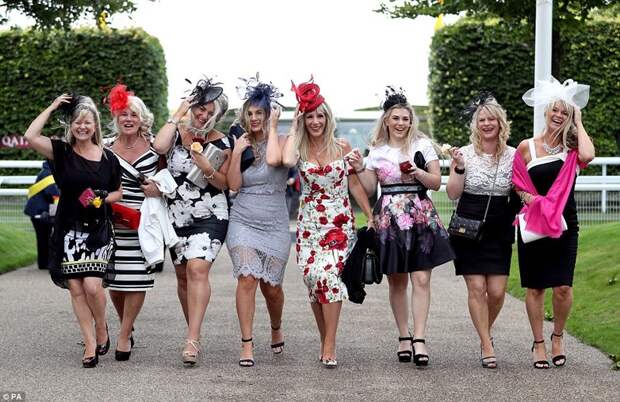 Британки во всей красе: День Леди в Гудвуде удался! День Леди, англия, женщины, красота, наряды, погода, скачки, фото