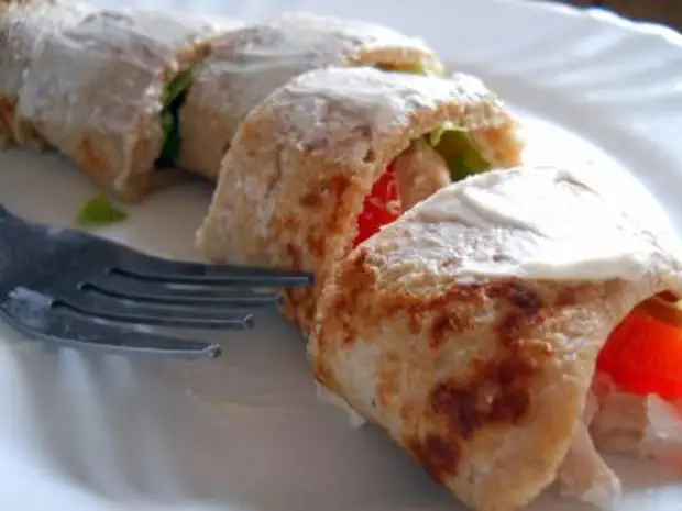 Блины с курицей — 5 вкусных рецептов приготовления