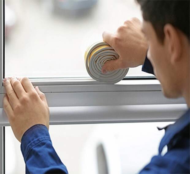 Как заменить уплотнительную резину на пластиковых окнах?