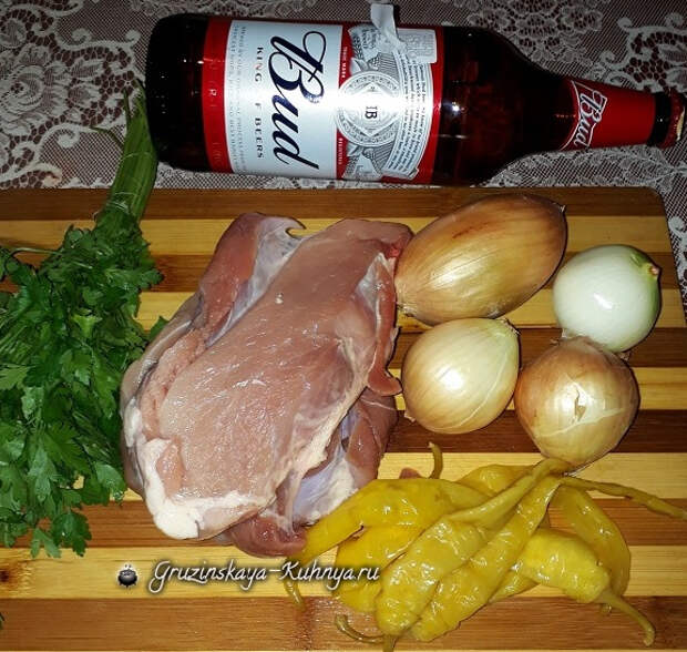 Как я готовлю СВИНИНУ В ПИВЕ (1) (576x547, 347Kb)