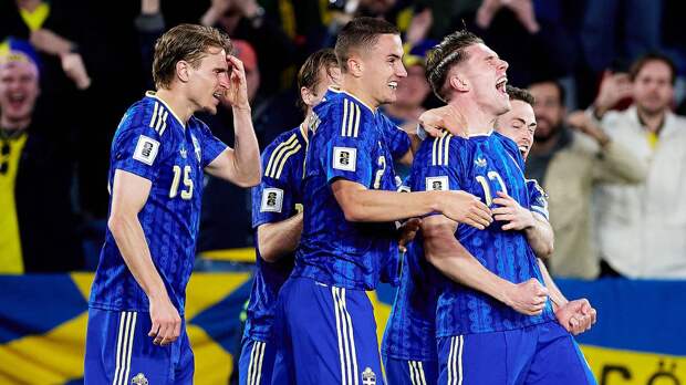 Украина уступила Швеции и не сыграет на ЧМ-2026. Дьекереш оформил хет-трик