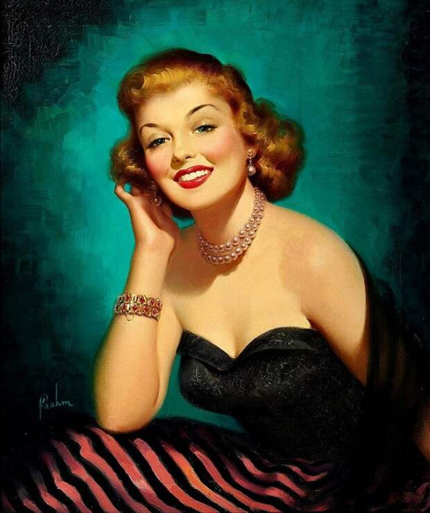 художник Арт Фрам (Art Frahm) пин-ап – 18