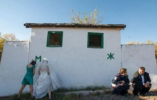 Беспощадный фотошоп российских свадебных фотографов