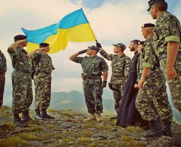 солдаты ВС Украины