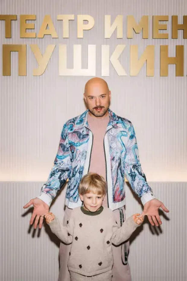 Владимир Маркони с сыном