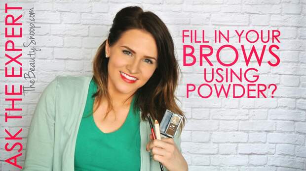 Filling in your brows using a powder instead of a pencil, how-to fill in your brows with powder the best brow powder, NYX brow cake powder, Chella Eyebrow Highlight Pencil review