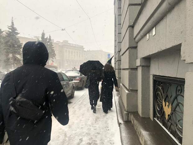 Смольный: 22 февраля в Петербурге действует «желтый» уровень погодной опасности