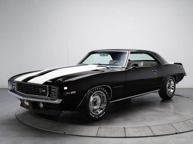 2. 1969 Z28 Chevy Camaro. авто, история, факты