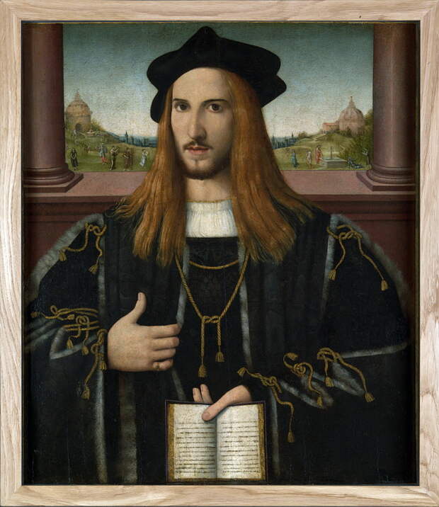 Bernardino Loschi - Portrait of Alberto Pio. Национальная галерея, Часть 1