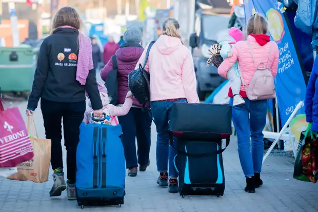 Украинские беженцы массово переселяются в Германию