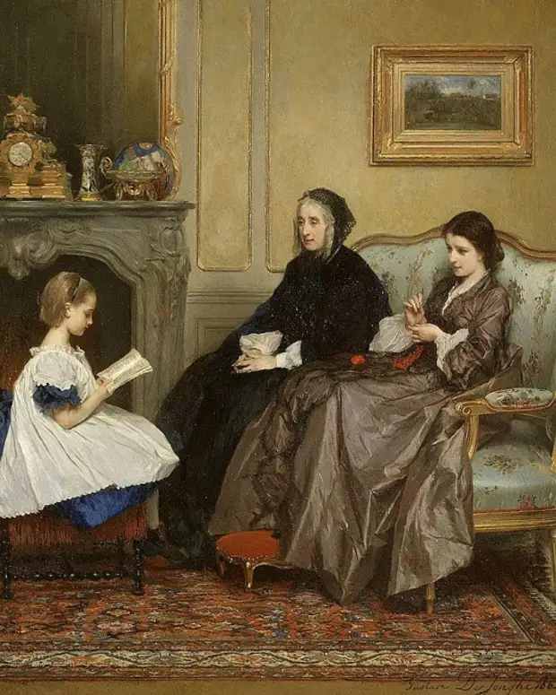 �������� Gustave L�onard de Jonghe (1829 � 1893). ������ �������� ��������