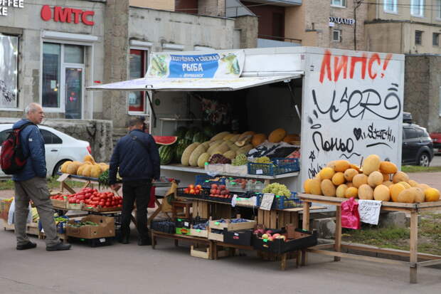 В Петербурге избавились от незаконных точек торговли: они растут как на дрожжах