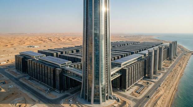 Гигантский саудовский небоскреб «Неом» трансформируется в ЦОД для ЦОДов