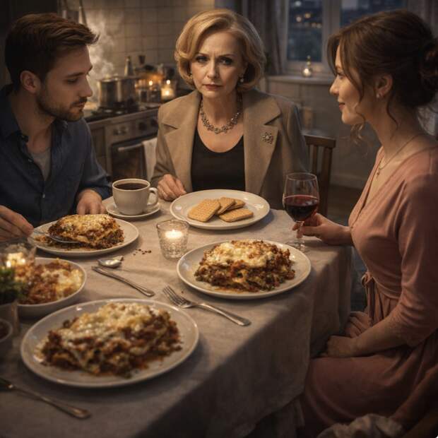 Мать мужа разнесла моё угощение в пух и прах — и с того дня я больше ни разу её не кормила.