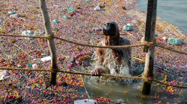 Река Ганг, Индия загрязнение окружающей среды, реки, фото, экология