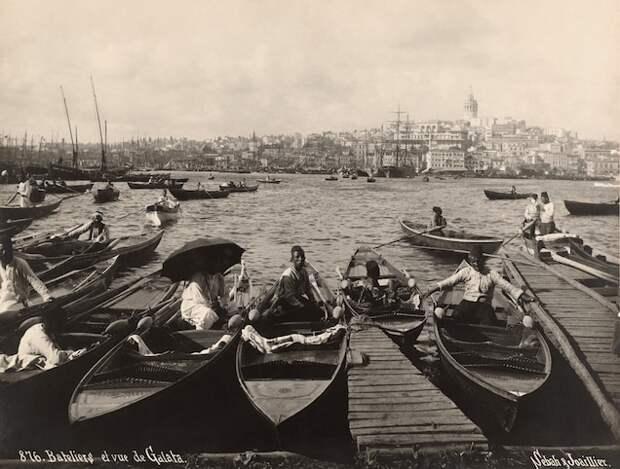 This photo of boats in the Golden Horn inlet appeared in a June 1922 story called "Constantinople Today." Once the seat of the Ottoman Empire, the city was renamed Istanbul in 1930.