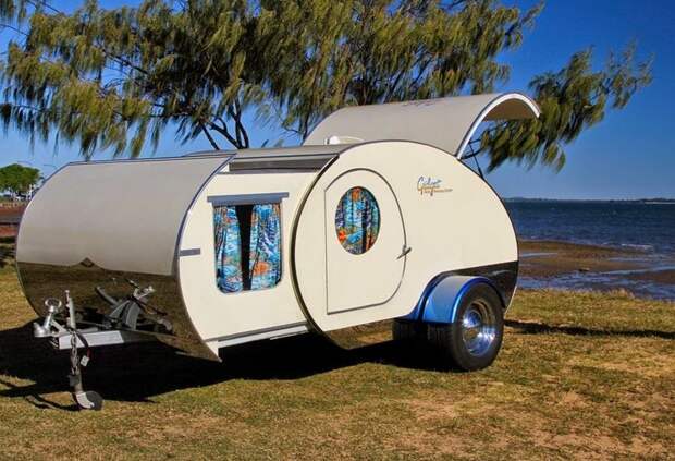 Кемпинговый трейлер Gidget Retro Teardrop Gidget Retro Teardrop, кемпинг, трейлер