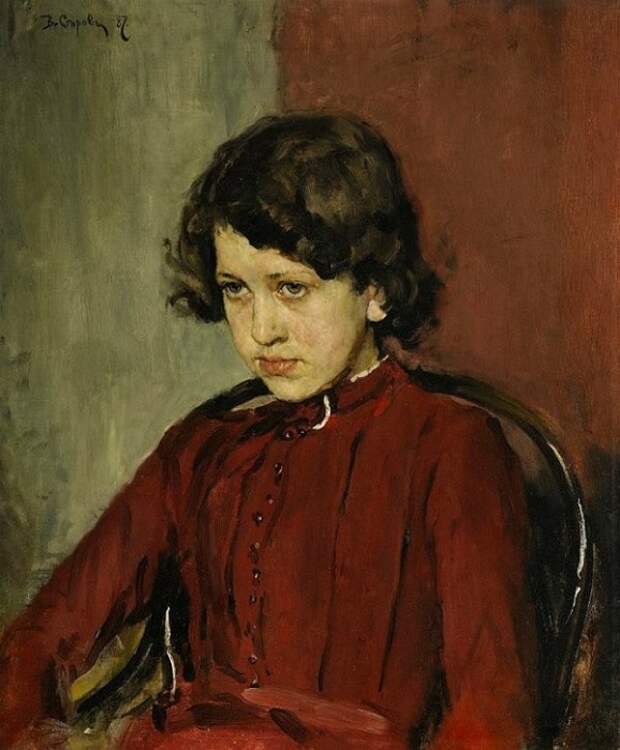 Художник В. Серов. «Портрет Прасковьи Мамонтовой». (1887 год). Холст, масло. (Sotheby’s, Лондон, ноябрь 2012 года. $1,9 млн.) Художник В. Серов. «Портрет Прасковьи Мамонтовой». (1887 год). Холст, масло. (Sotheby’s, Лондон, ноябрь 2012 года. $1,9 млн.)