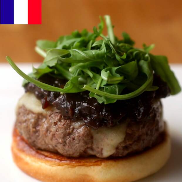 French Onion Burger