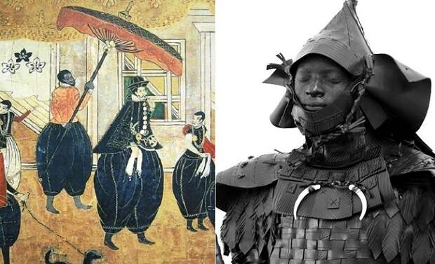 Ясуке - первый темнокожий самурай, живший в конце XVI века.