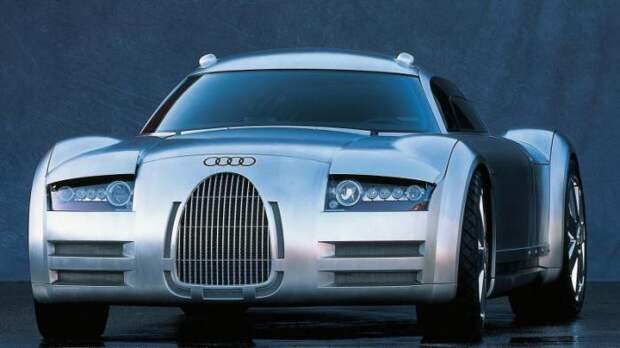 Audi Rosemeyer - концептуальный суперкар 2000 года