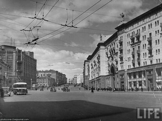 Москва в начале войны
