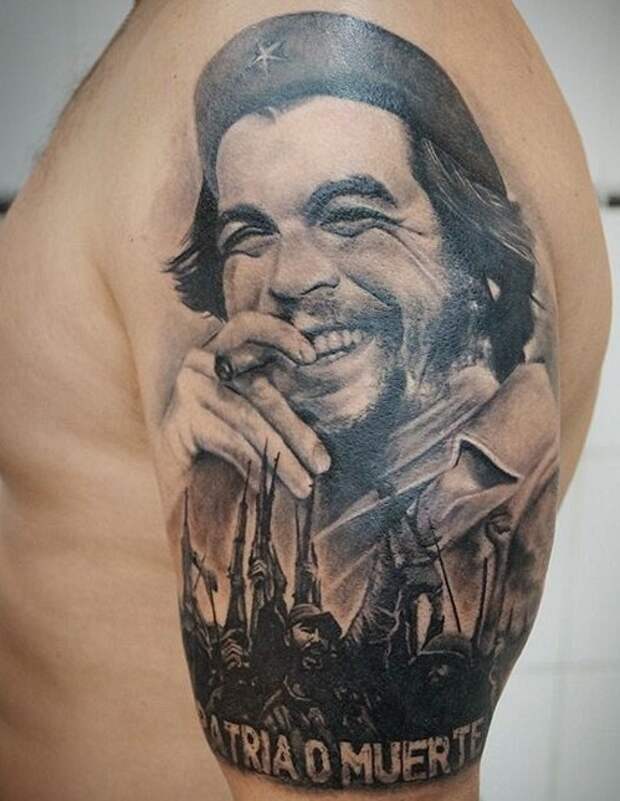 Татуировка фиделя. Эрнесто че Гевара тату. Тату че Гевары. Тату портрет че Гевары. Тату Чегеваре