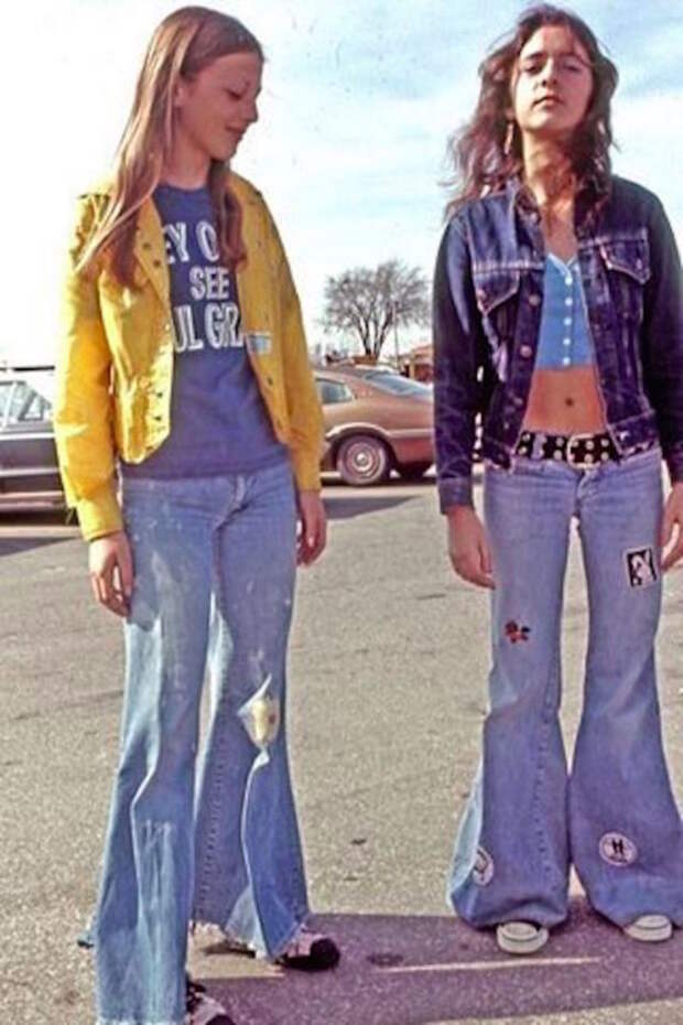 Уличная мода эпохи Винила 70-е, street style, мода