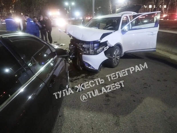 ДТП с пострадавшими произошло на улице Рязанской в Туле