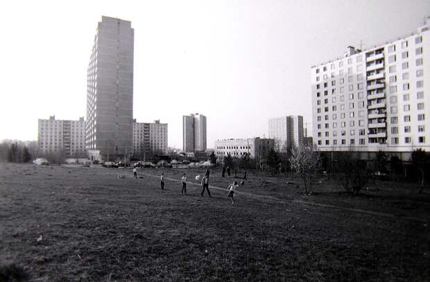 Москва, Юго-запад, ул Удальцова,1982 г.