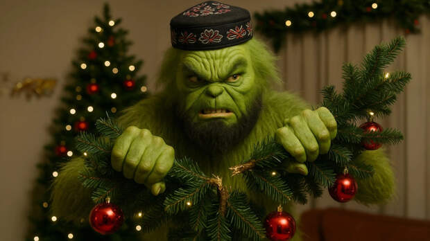 От слов к действию: Мигранты решили уничтожить русские новогодние ёлки. Удар по школе предотвращён